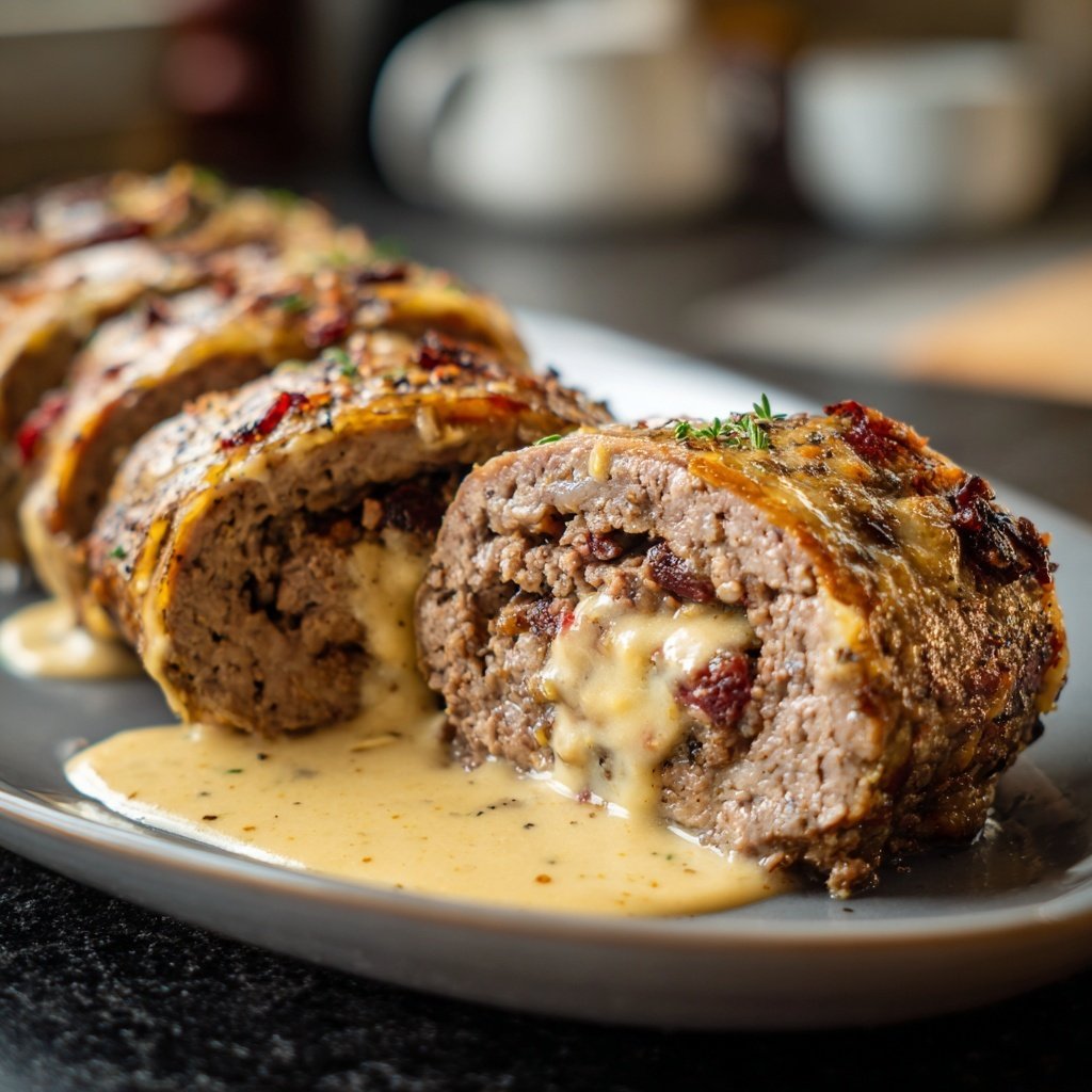 Hausmannskost Rinderrouladen mit Rahmsoße