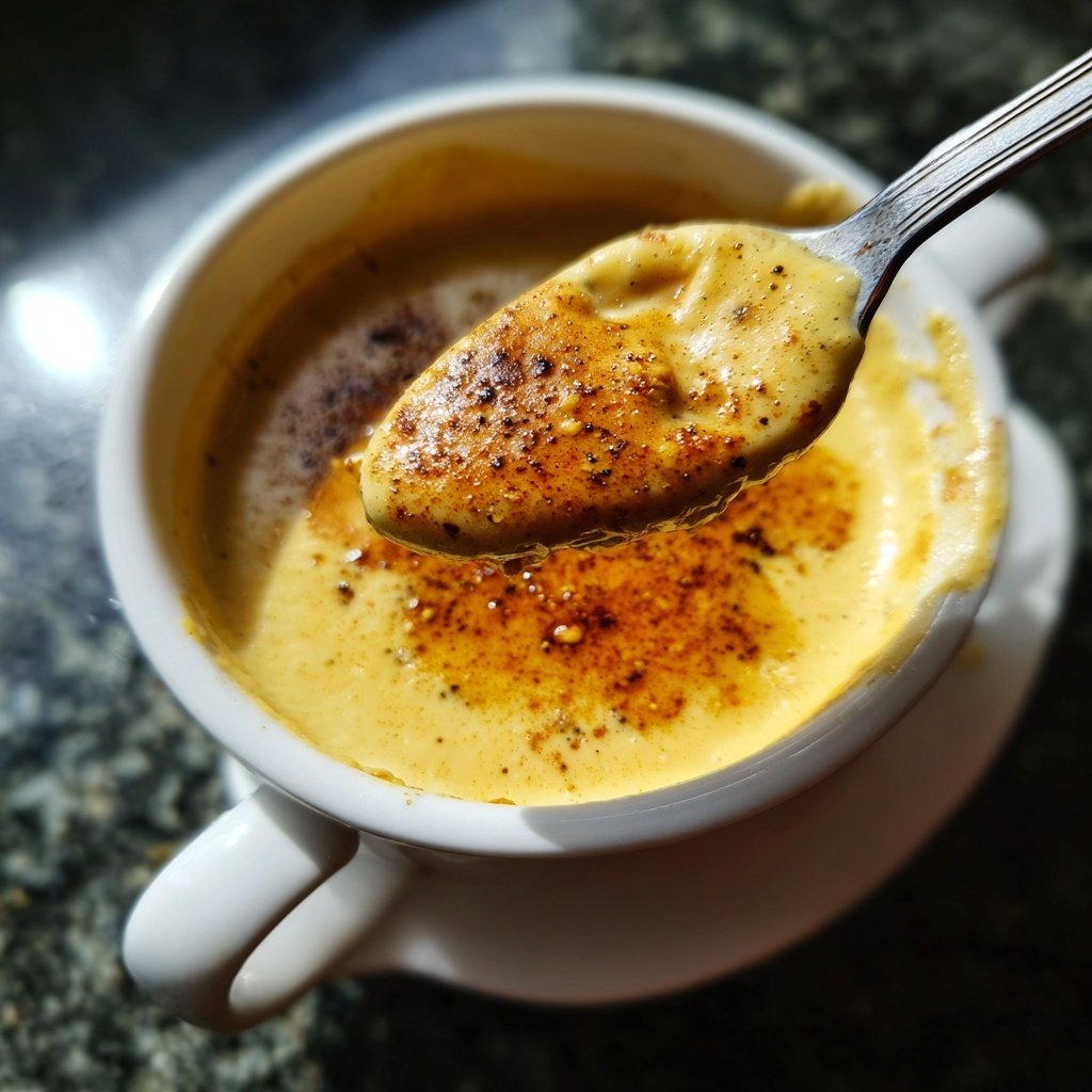 Cremige Blumenkohlsuppe mit Curry