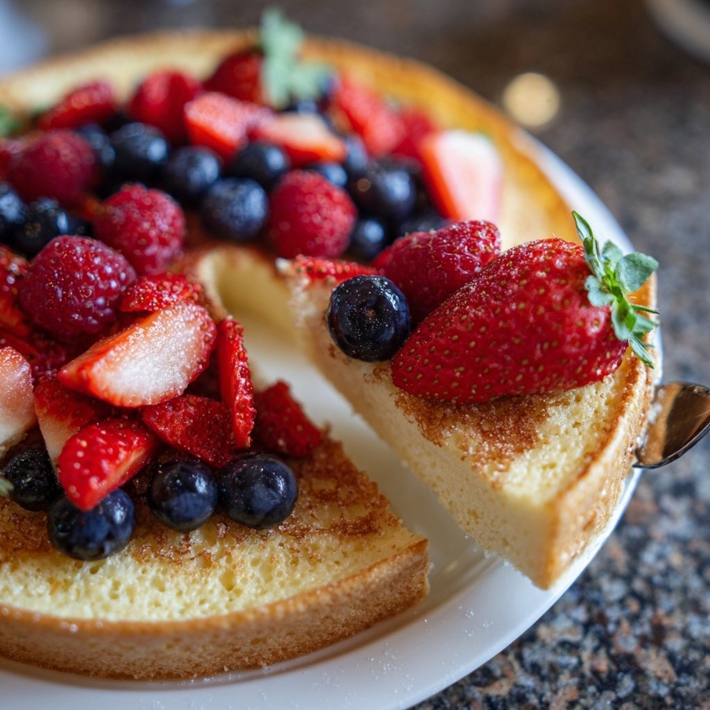 Pfannkuchen mit Beerenmix