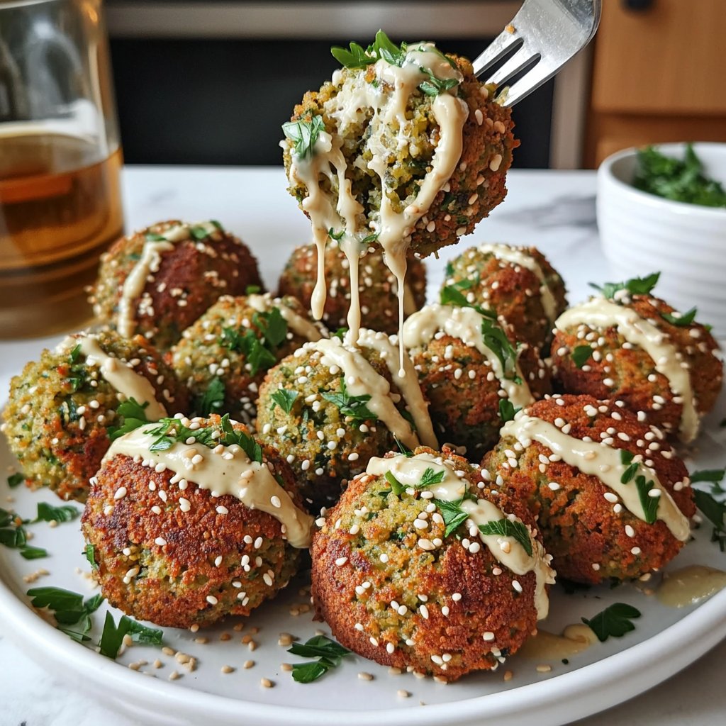 Falafel mit Tahini-Sauce