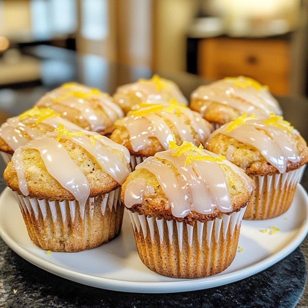 Zitronenkuchen Muffins