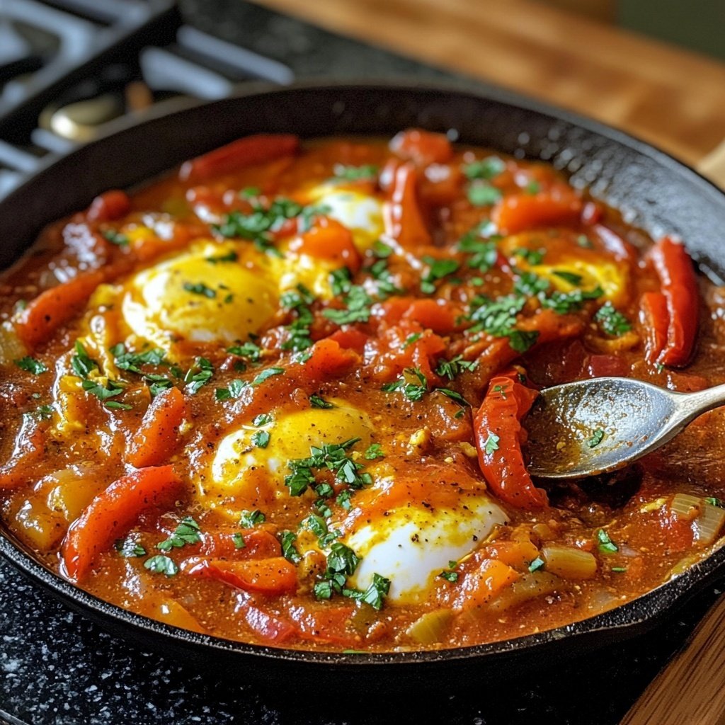 Shakshuka mit Tomaten
