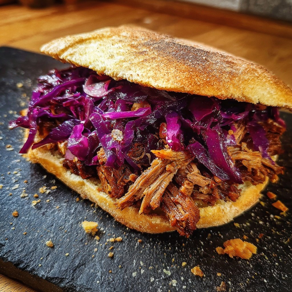 Döner mit Rotkohl
